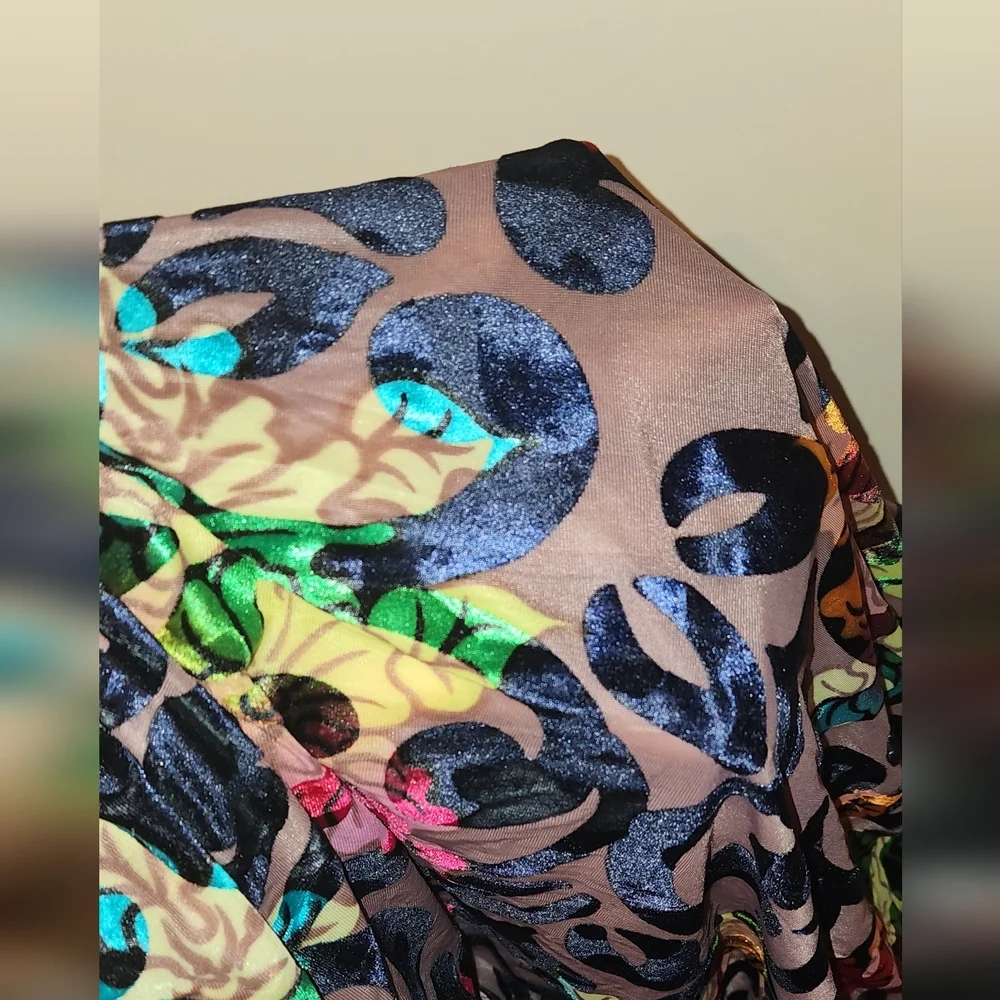 Fashion nova flower velvet dress - Picture 10 of 10